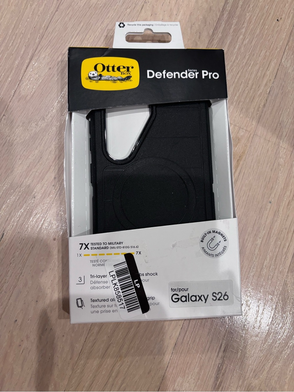 Samsung Galaxy S26 OtterBox Defender Pro Black Case - brand new in box